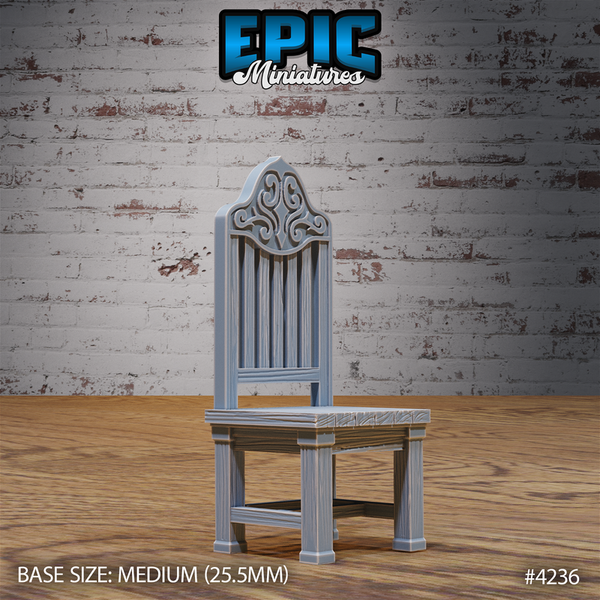 Mimic Chair Set 3D-printed model