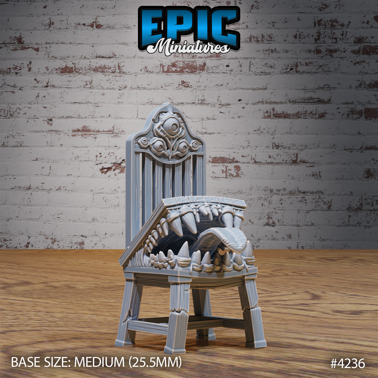 Mimic Chair Set - The Printable Dragon