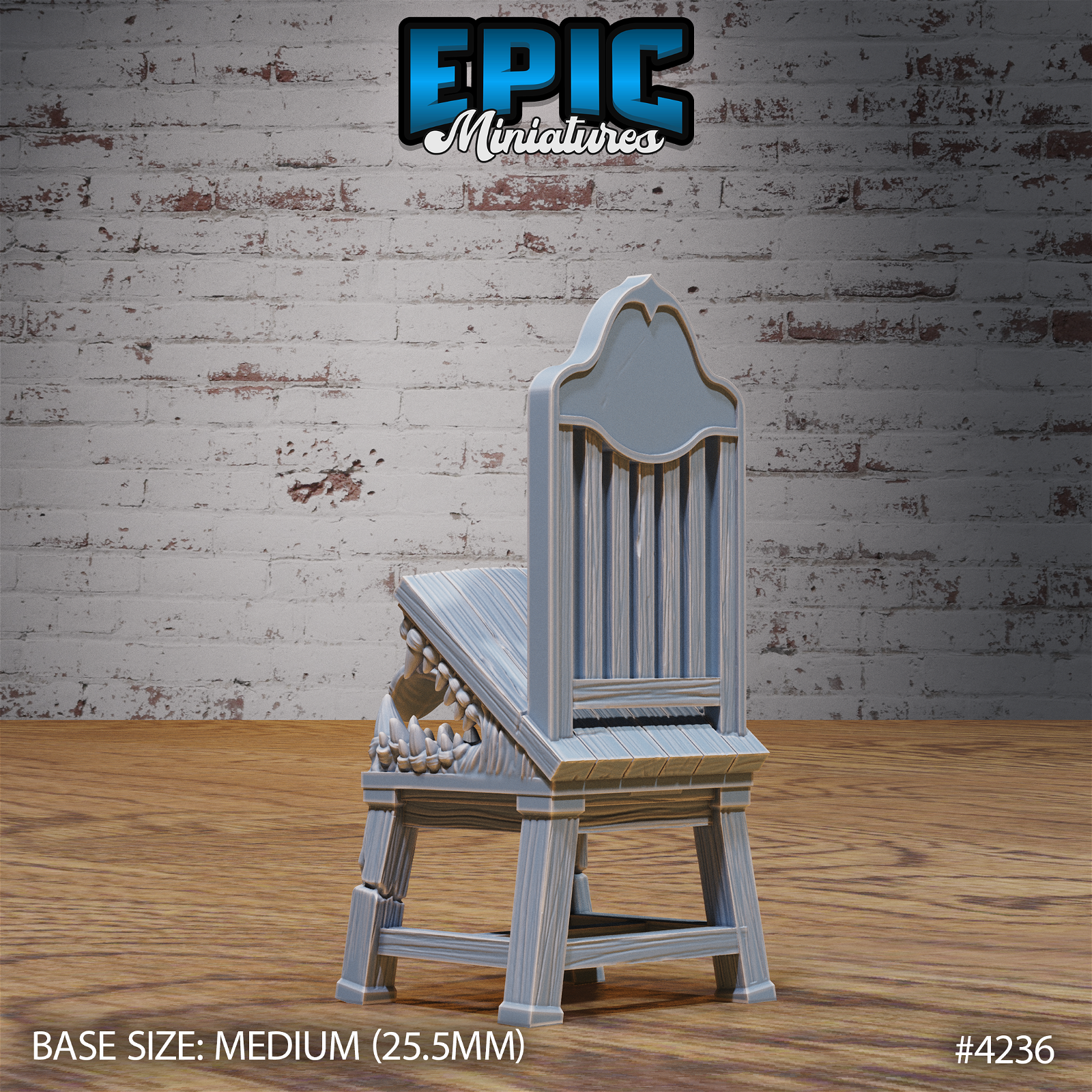 Mimic Chair Set - The Printable Dragon