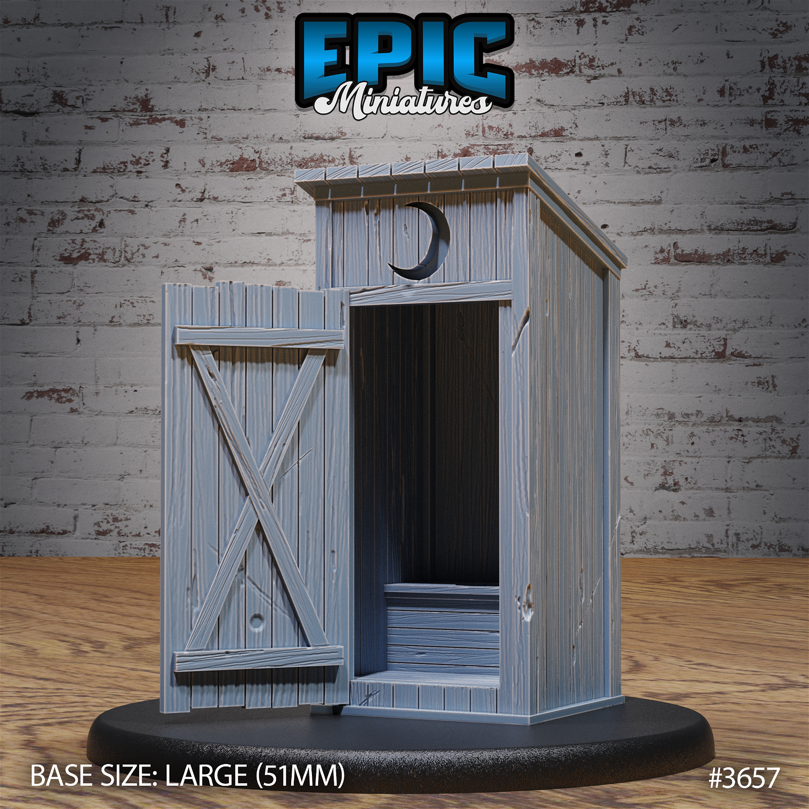 Mimic Outhouse - The Printable Dragon