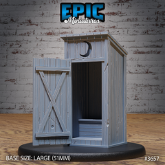 Mimic Outhouse 3D-printed model