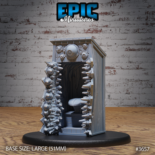 Mimic Outhouse - The Printable Dragon