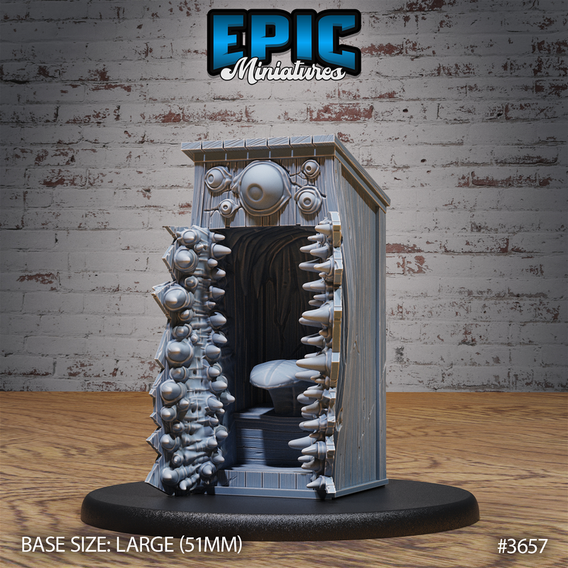 Mimic Outhouse 3D-printed model