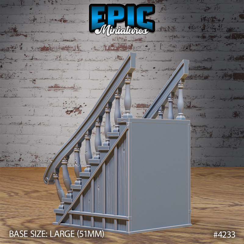 Mimic Stairs Set 3D-printed model