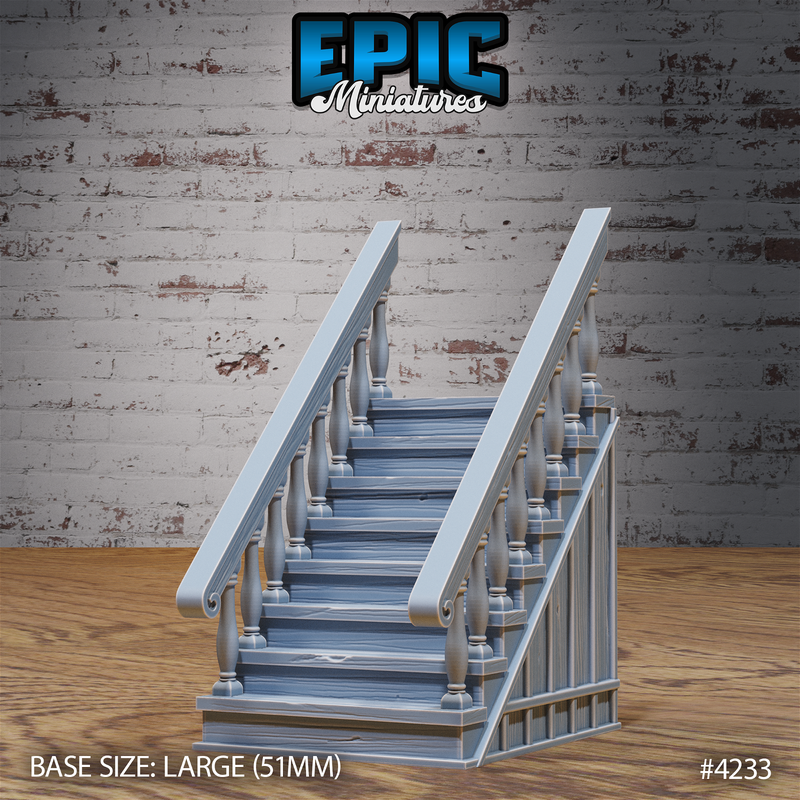 Mimic Stairs Set 3D-printed model