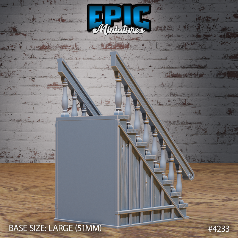 Mimic Stairs Set 3D-printed model