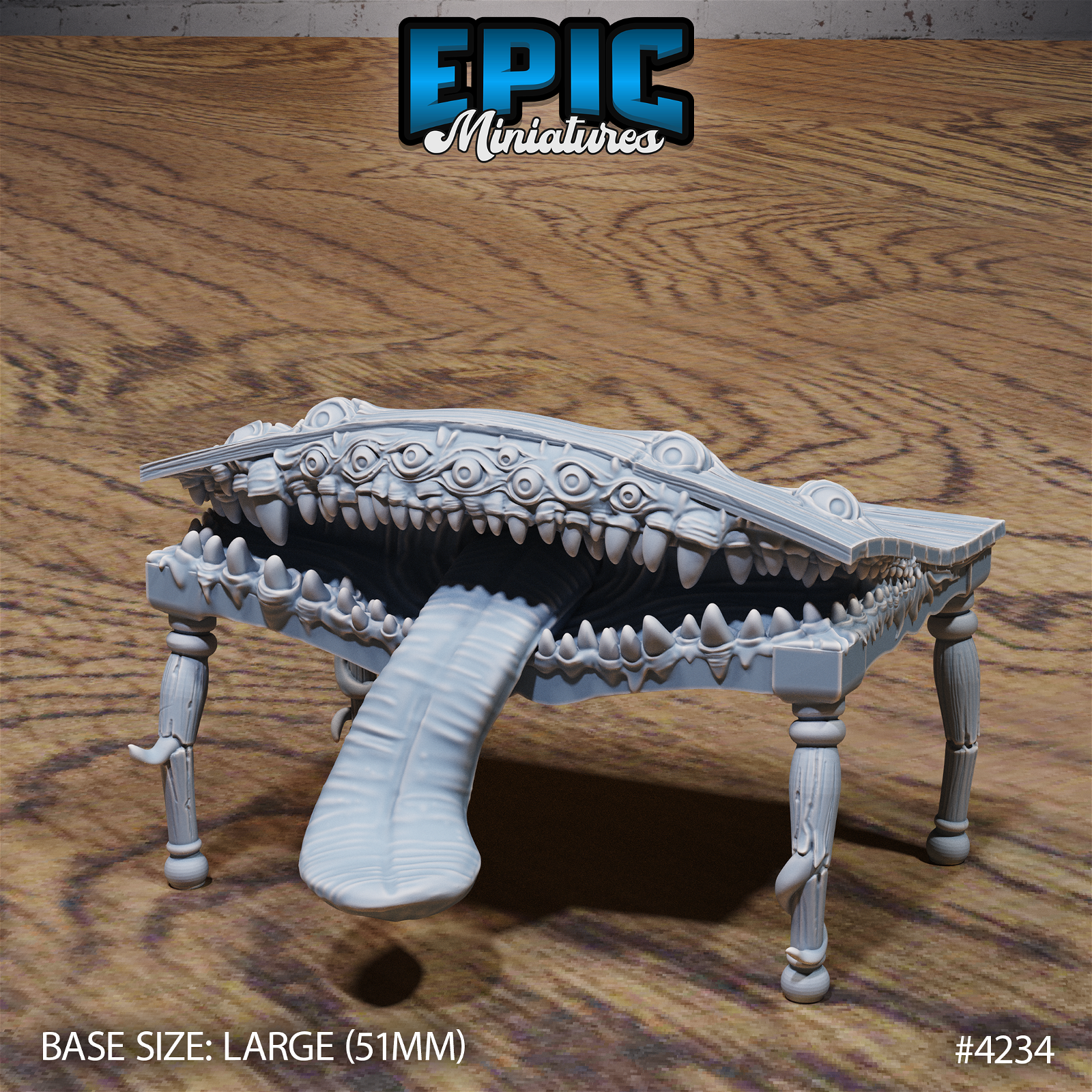 Mimic Table Set - The Printable Dragon