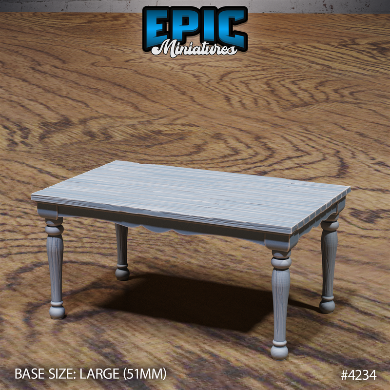 Mimic Table Set 3D-printed model