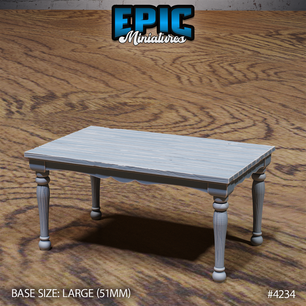 Mimic Table Set 3D-printed model