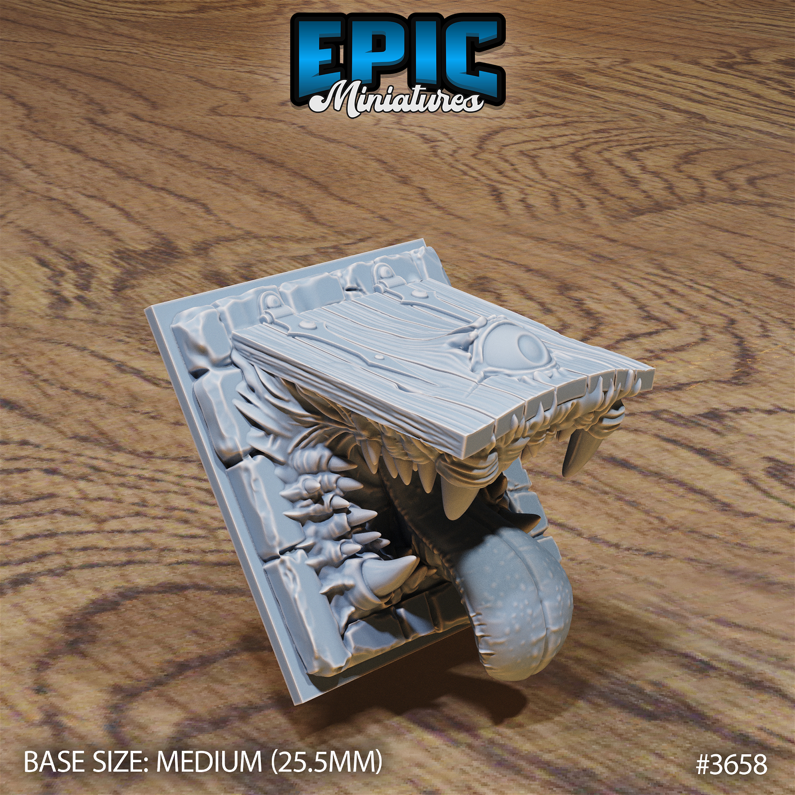 Mimic Trapdoor - The Printable Dragon