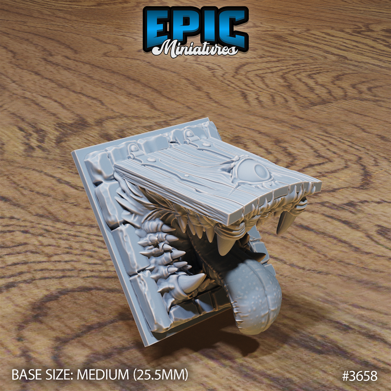 Mimic Trapdoor 3D-printed model