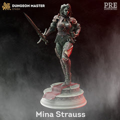 Mina Strauss 3D-printed model