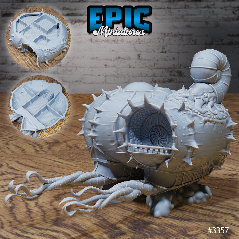 Mind Eater Dreadnought 3D-printed model