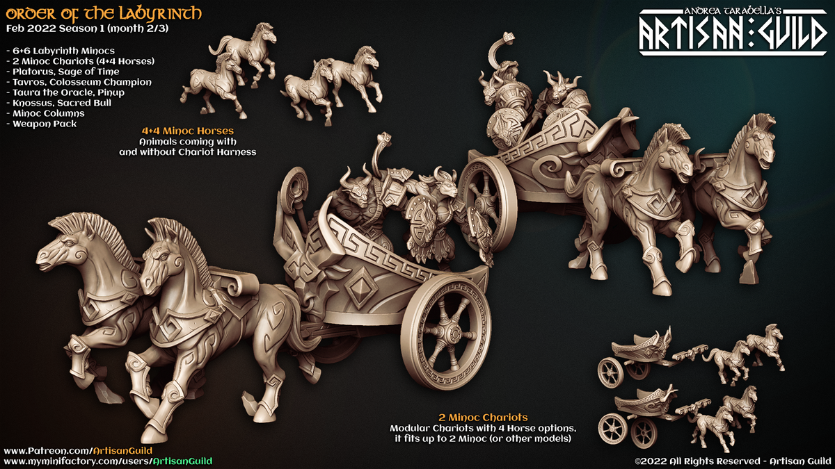 Minoc Chariots - The Printable Dragon