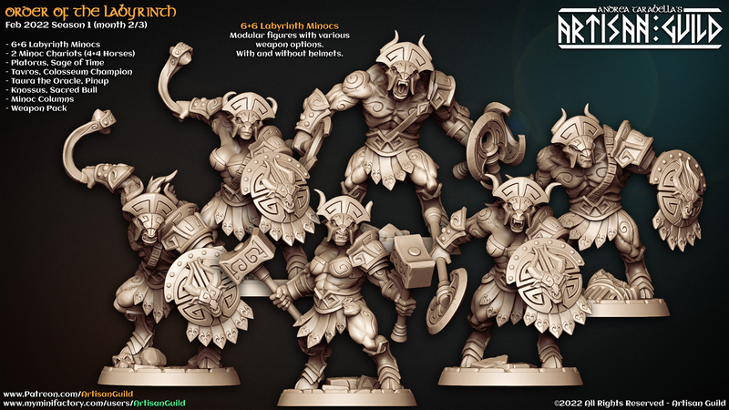 Minocs 3D-printed model