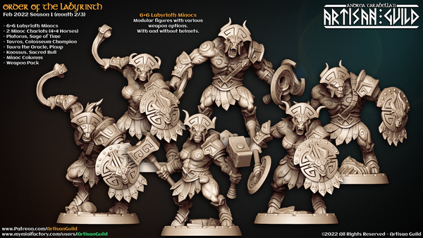 Minocs 3D-printed model
