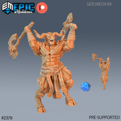 Minotaur Adventurer 3D-printed model