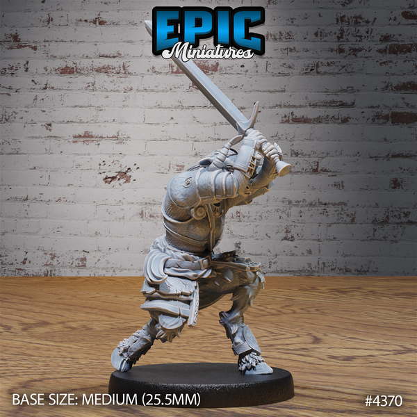 Minotaur Female Warrior - The Printable Dragon