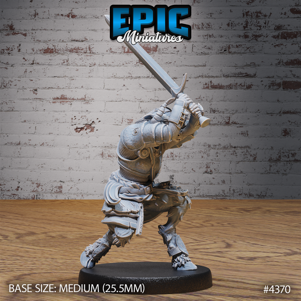 Minotaur Female Warrior 3D-printed model