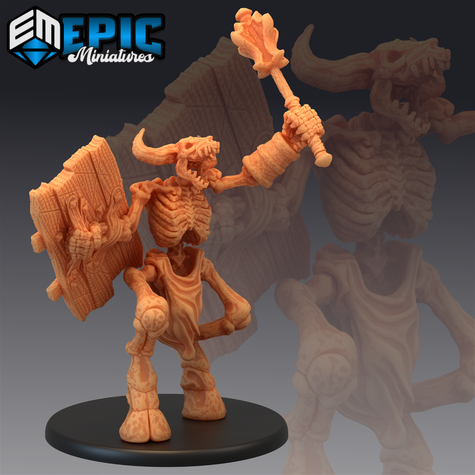 Minotaur Skeleton - The Printable Dragon