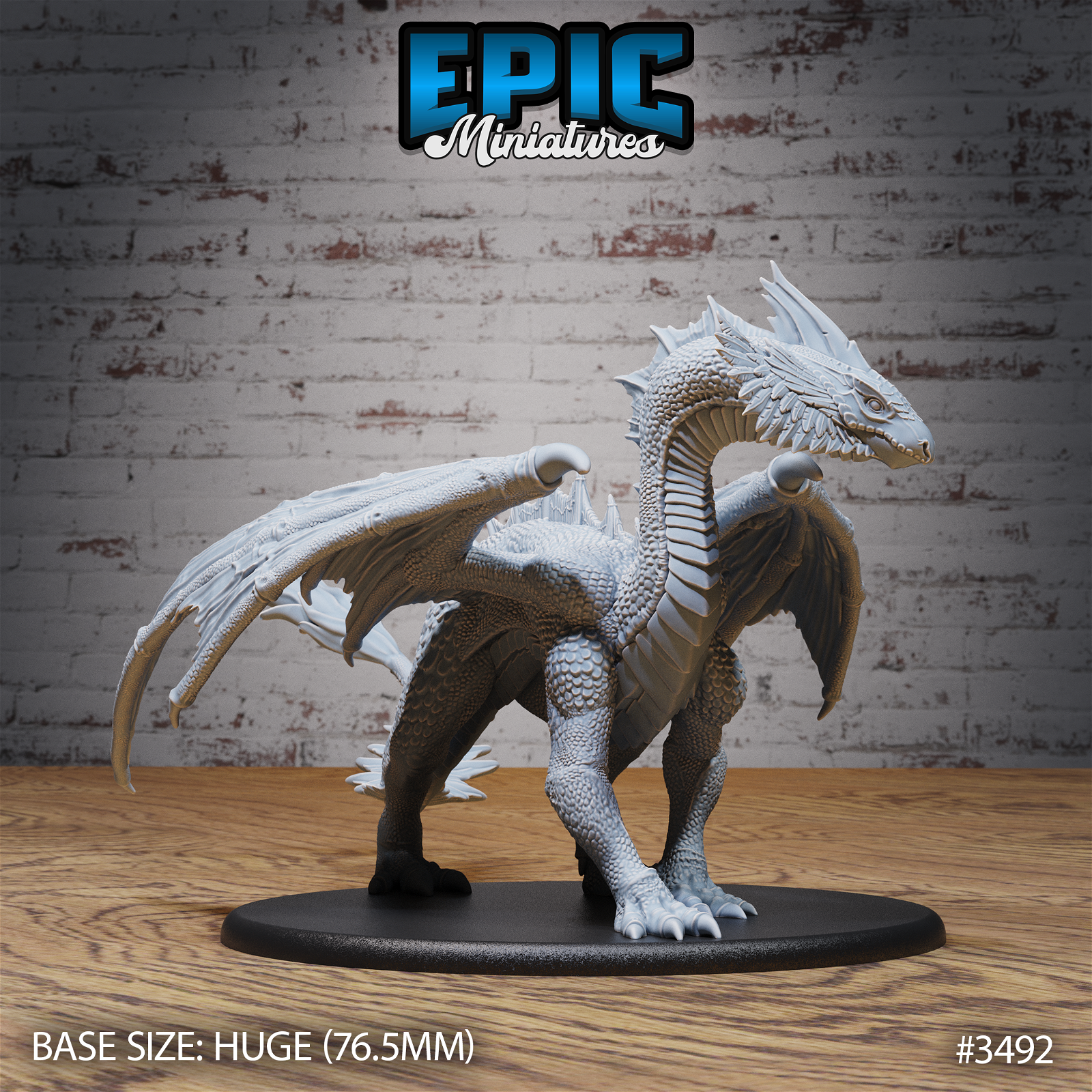 Mirage Dragon - The Printable Dragon