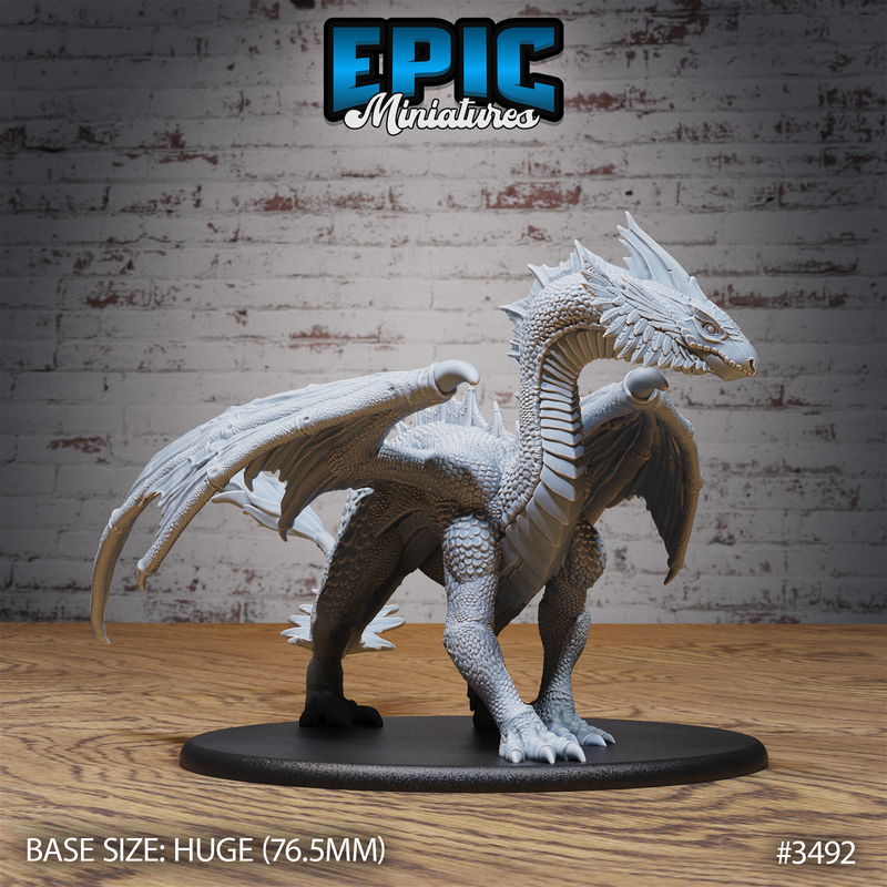 Mirage Dragon 3D-printed model