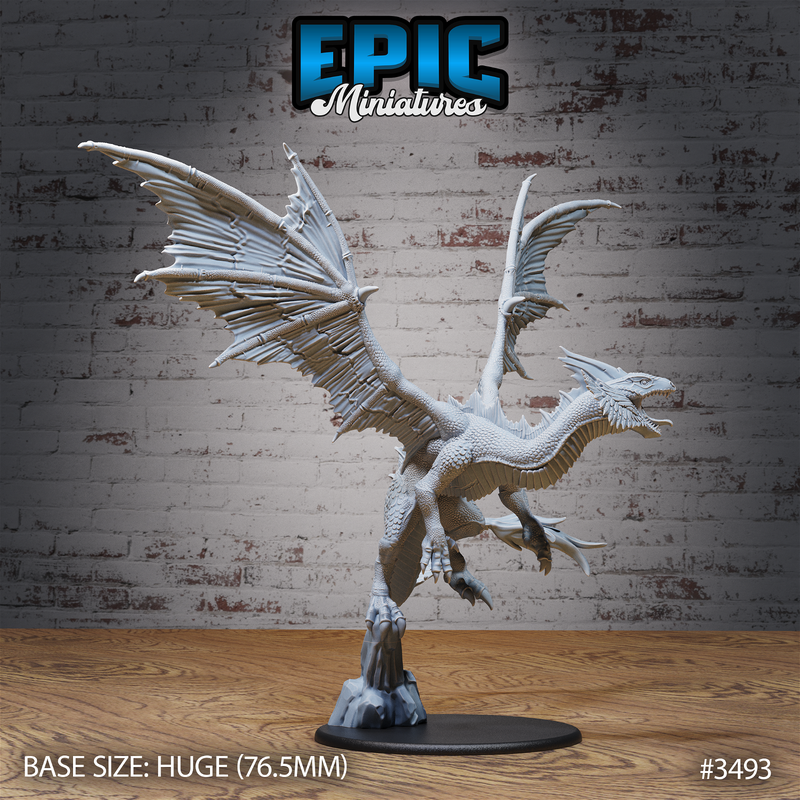 Mirage Dragon 3D-printed model