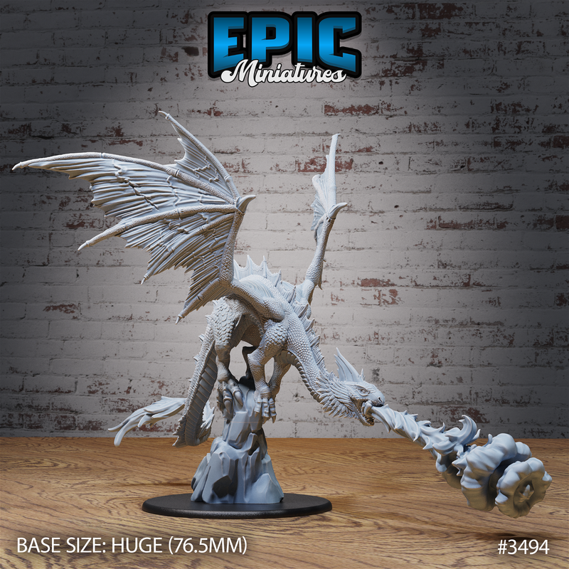 Mirage Dragon 3D-printed model