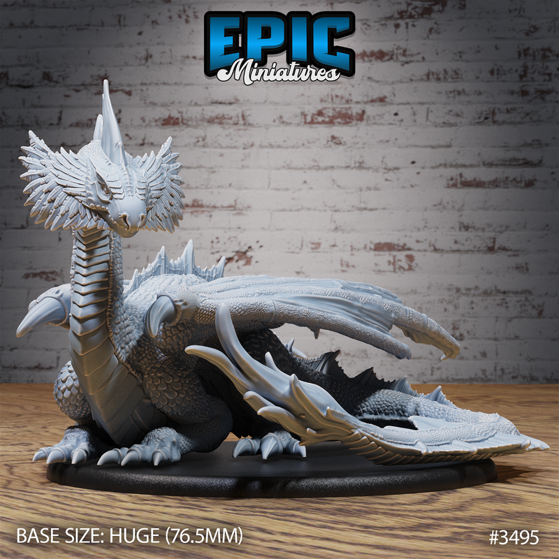 Mirage Dragon 3D-printed model