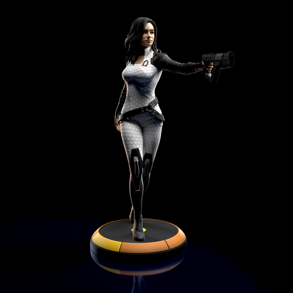 Miranda 3D-printed model