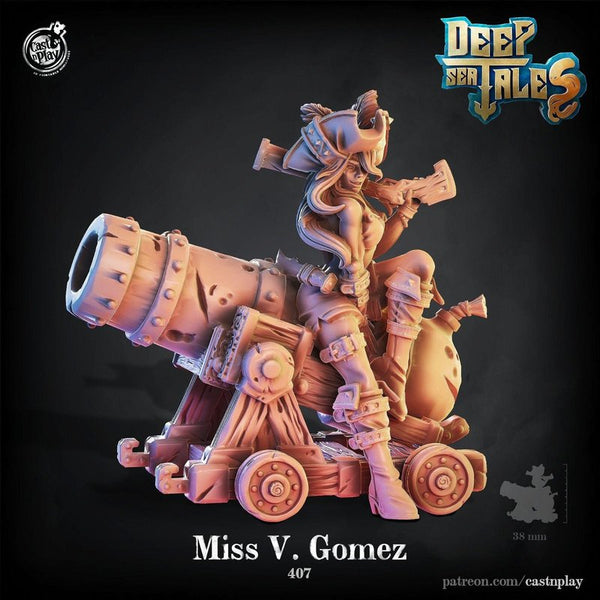 Miss V.Gomez 3D-printed model