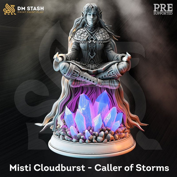 Misti Cloudburst - Caller Of Storms 3D-printed model