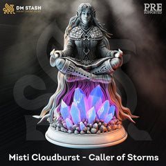 Misti Cloudburst - Caller Of Storms 3D-printed model