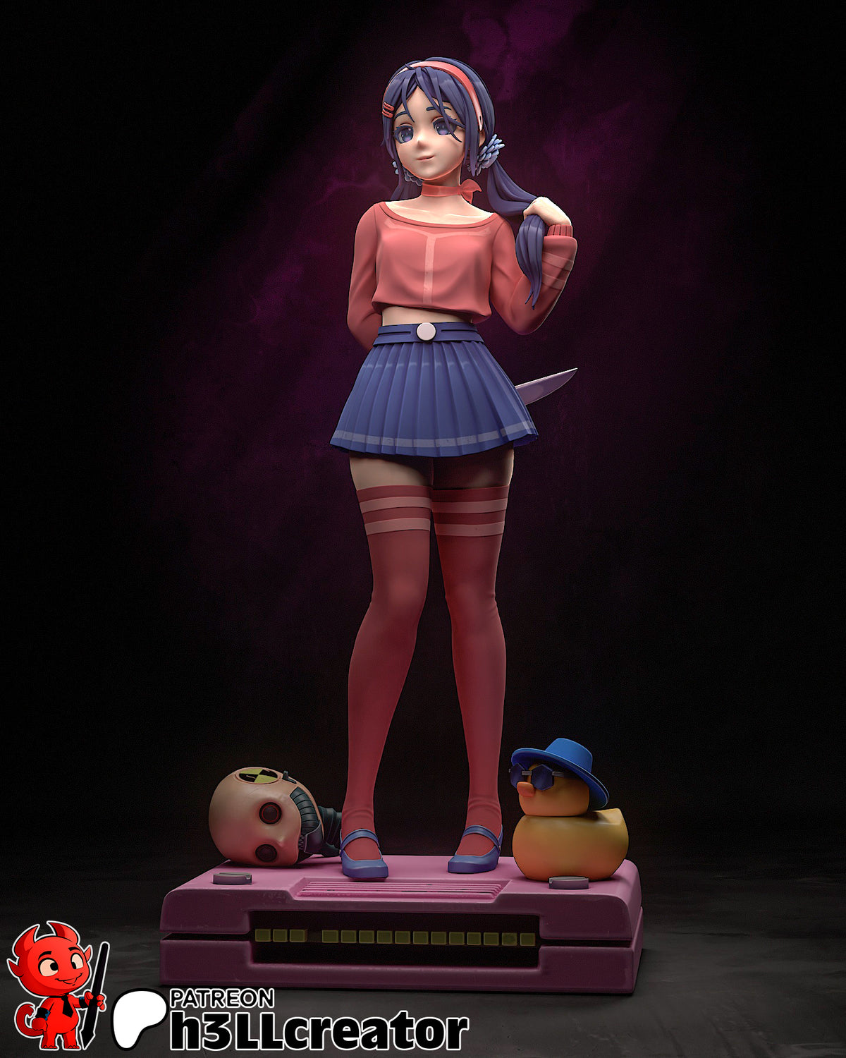 Mita 3D-printed model