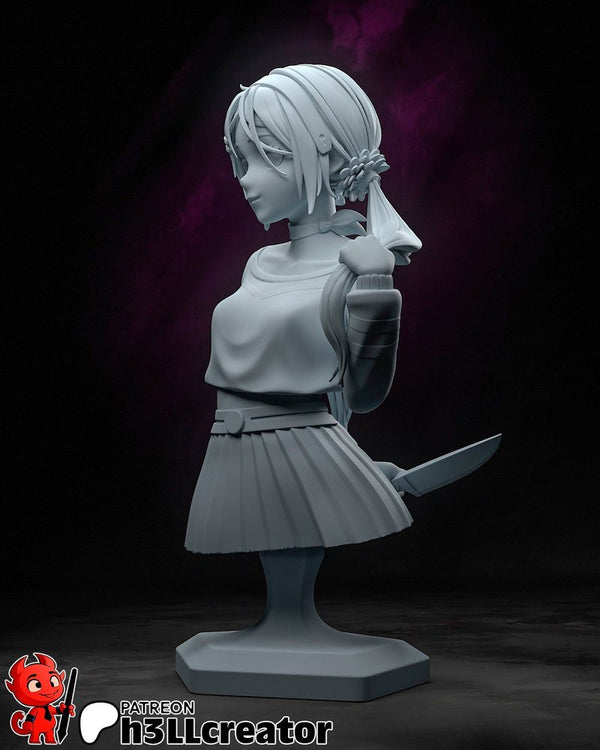 Mita Bust 3D-printed model