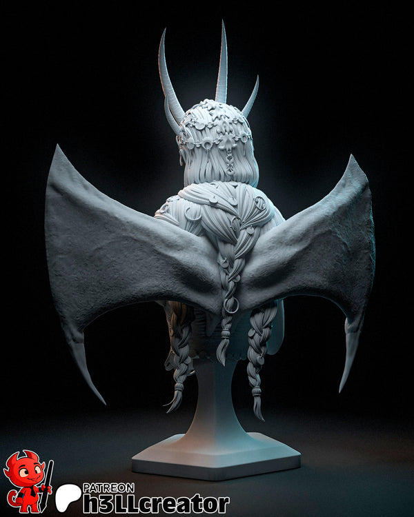 Mizora Bust 3D-printed model