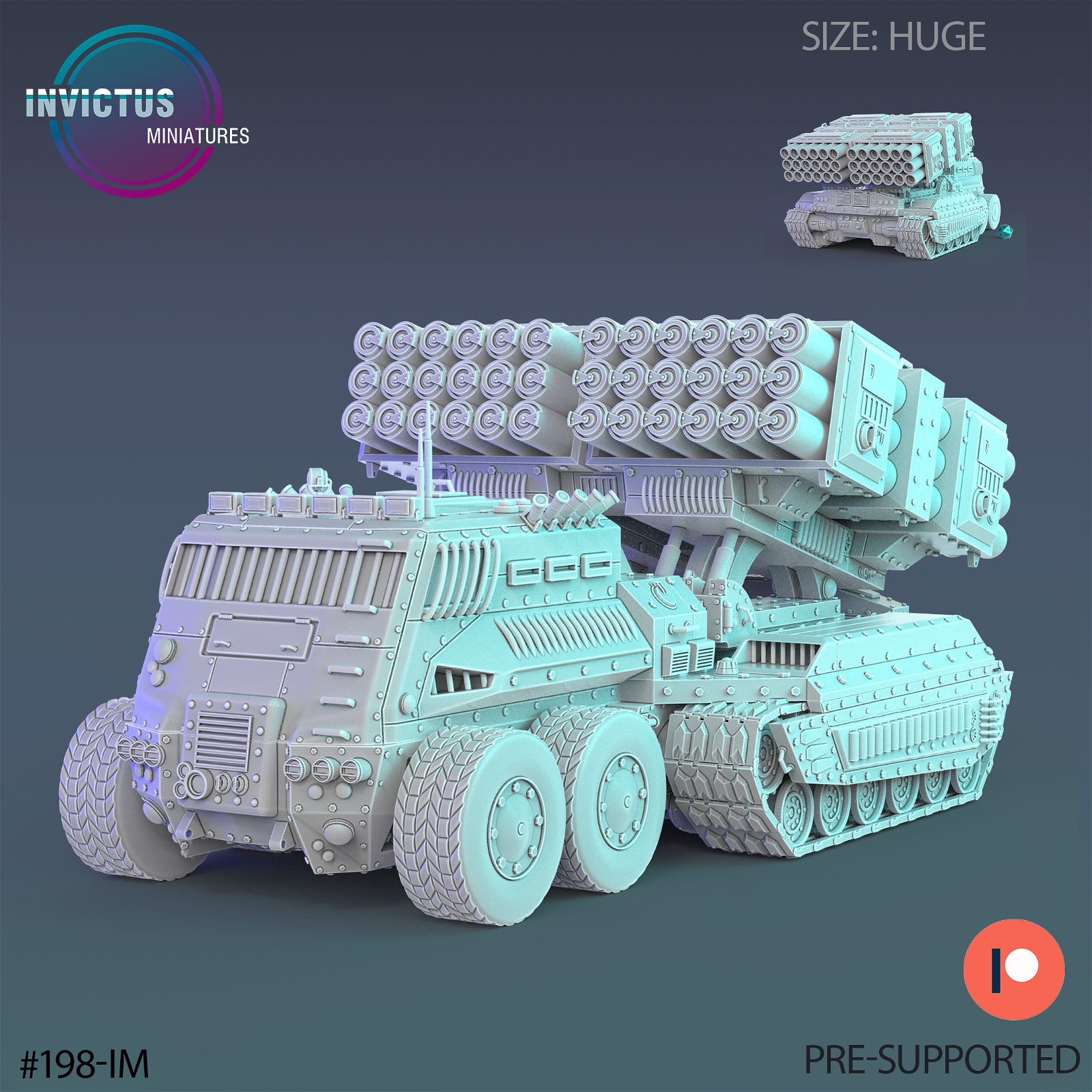 Mobile Rocket Launcher - The Printable Dragon