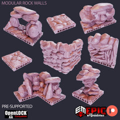 Modular Rock Walls - The Printable Dragon