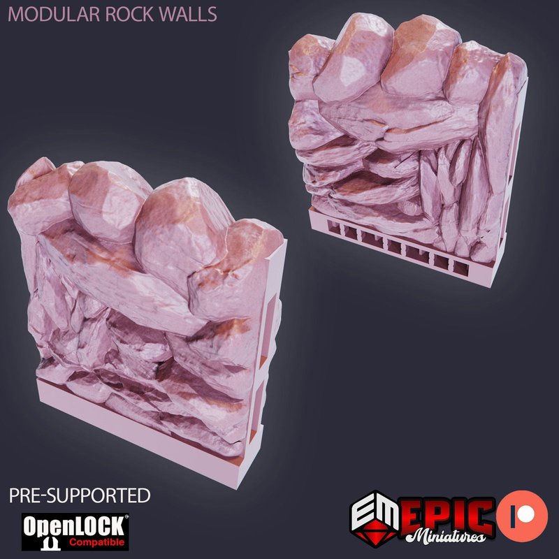 Modular Rock Walls