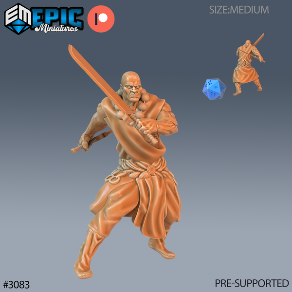 Monk - The Printable Dragon