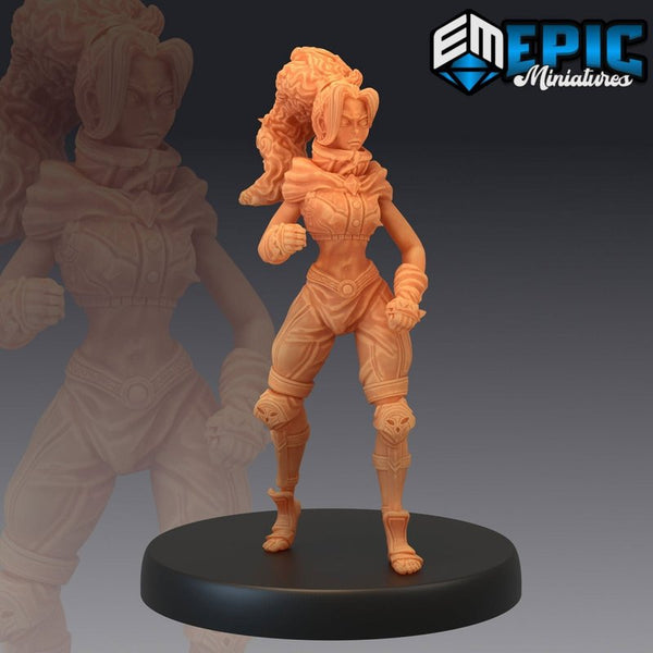 Monk Adventurer 3D-printed model