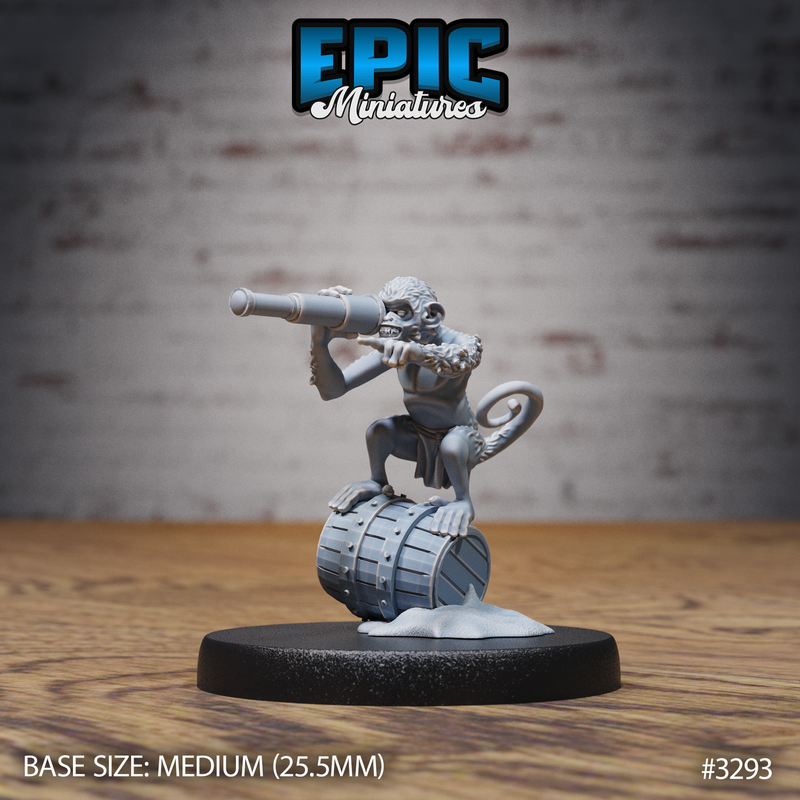 Monkey Canon Crew 3D-printed model