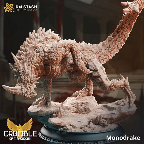 Monodrake 3D-printed model