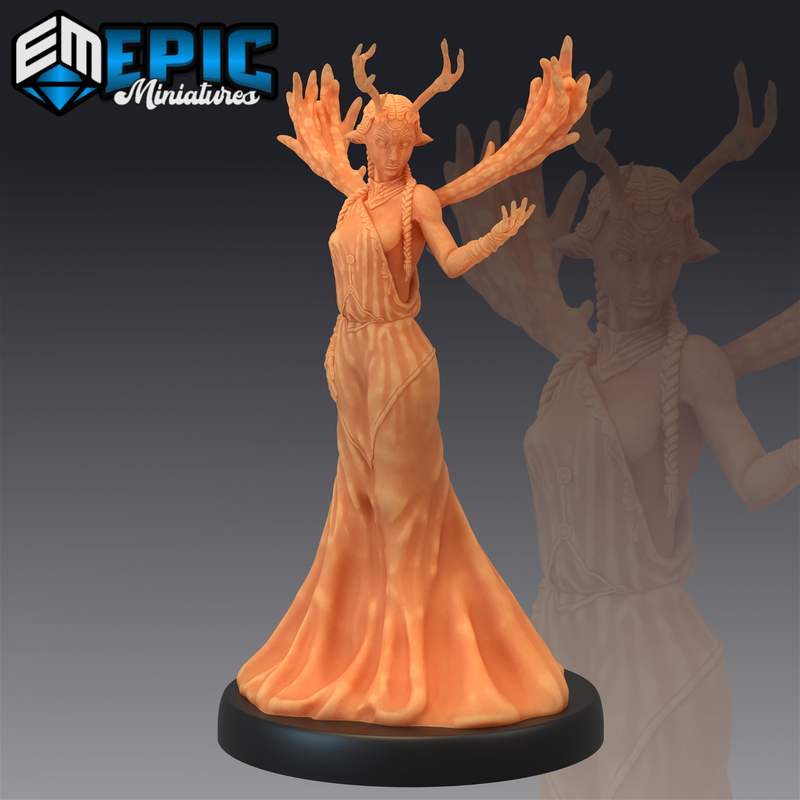 Moon Deity 3D-printed model