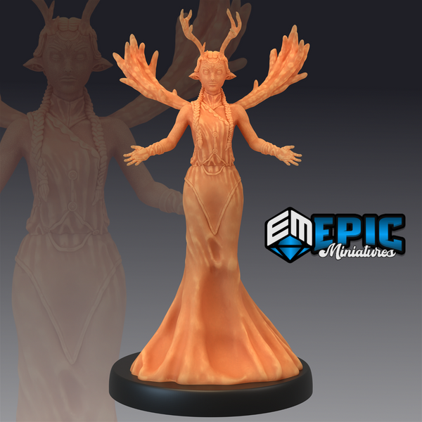 Moon Deity 3D-printed model
