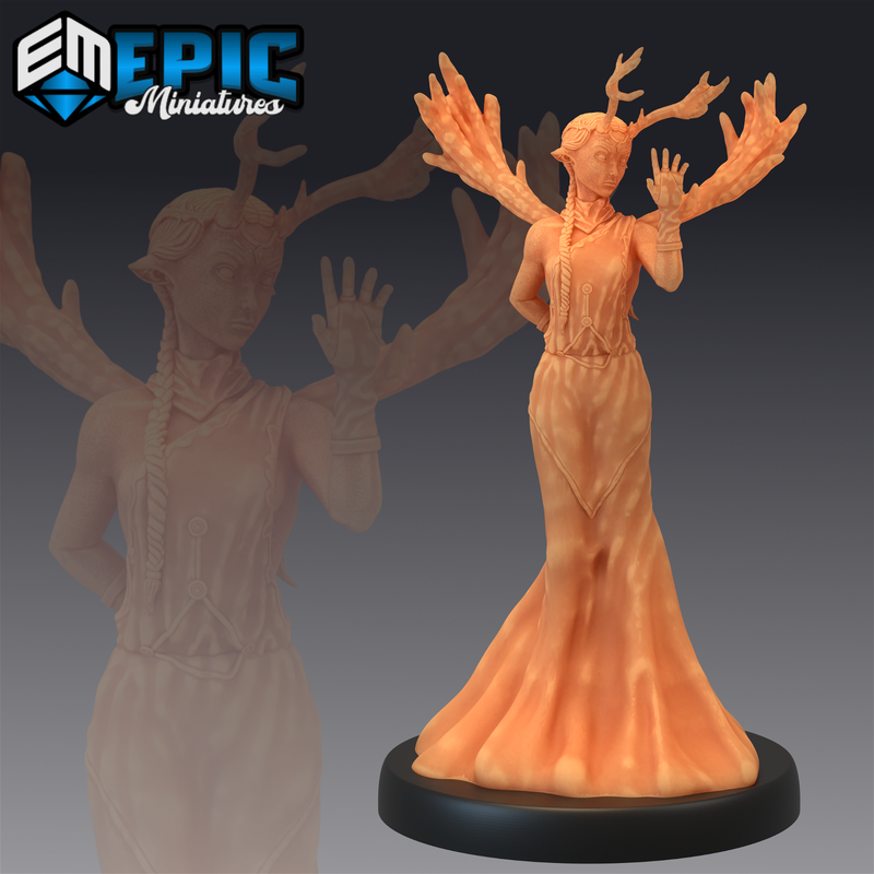 Moon Deity 3D-printed model