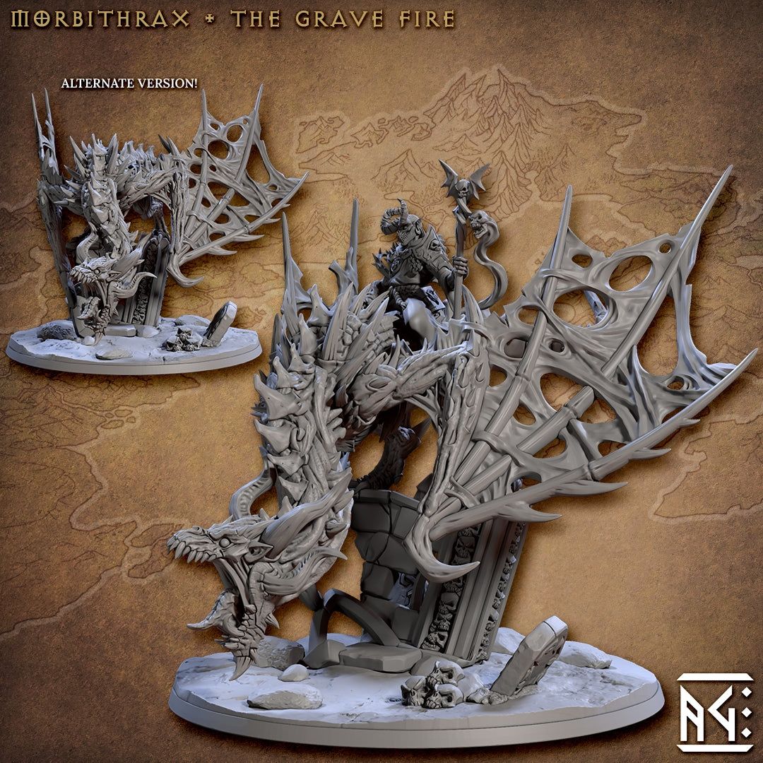 Morbithrax The Grave Fire - The Printable Dragon