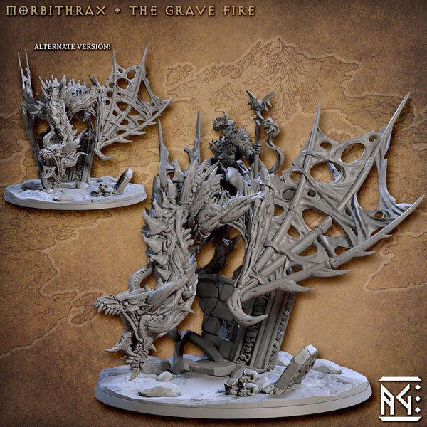 Morbithrax The Grave Fire 3D-printed model