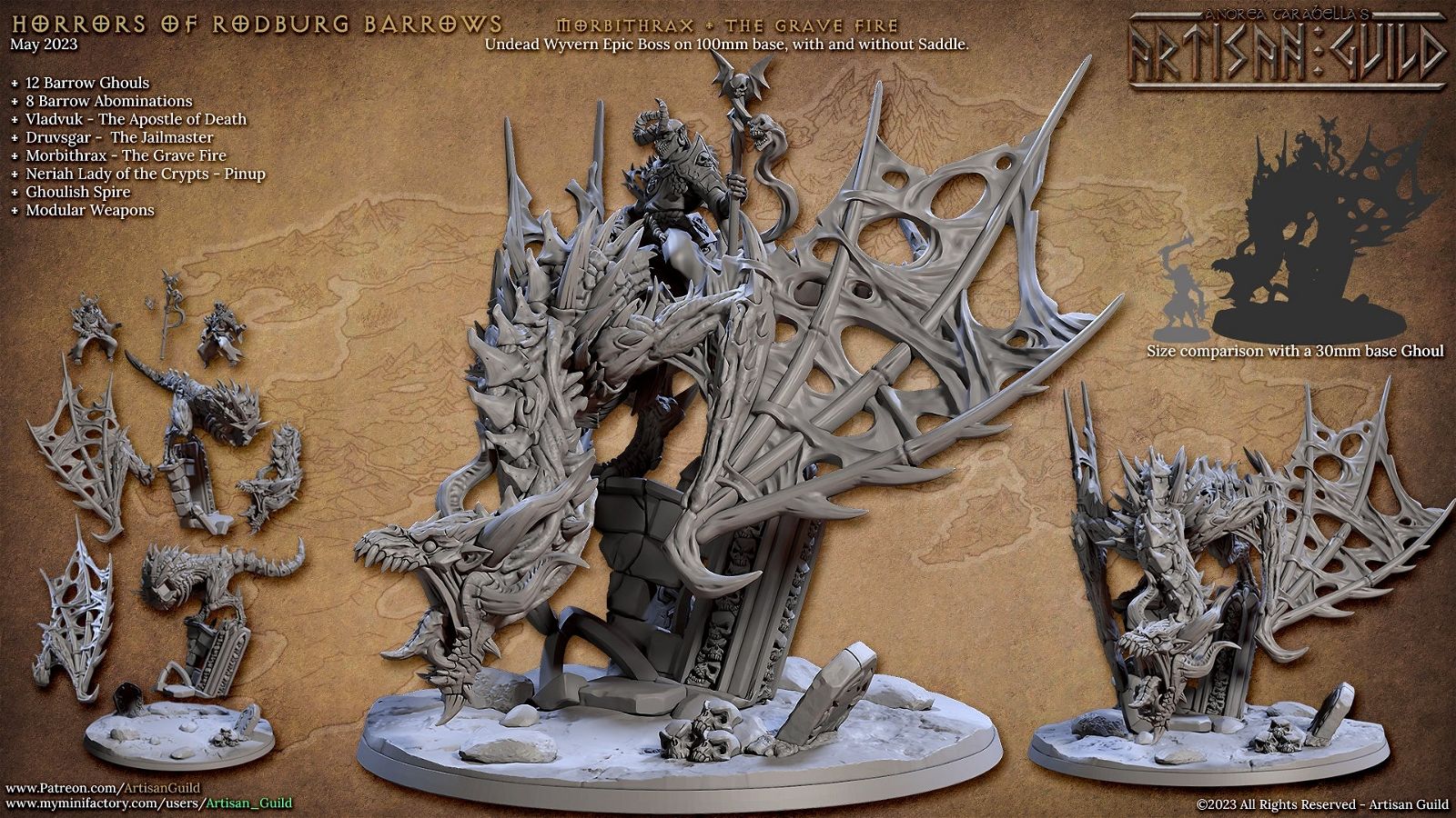 Morbithrax The Grave Fire - The Printable Dragon