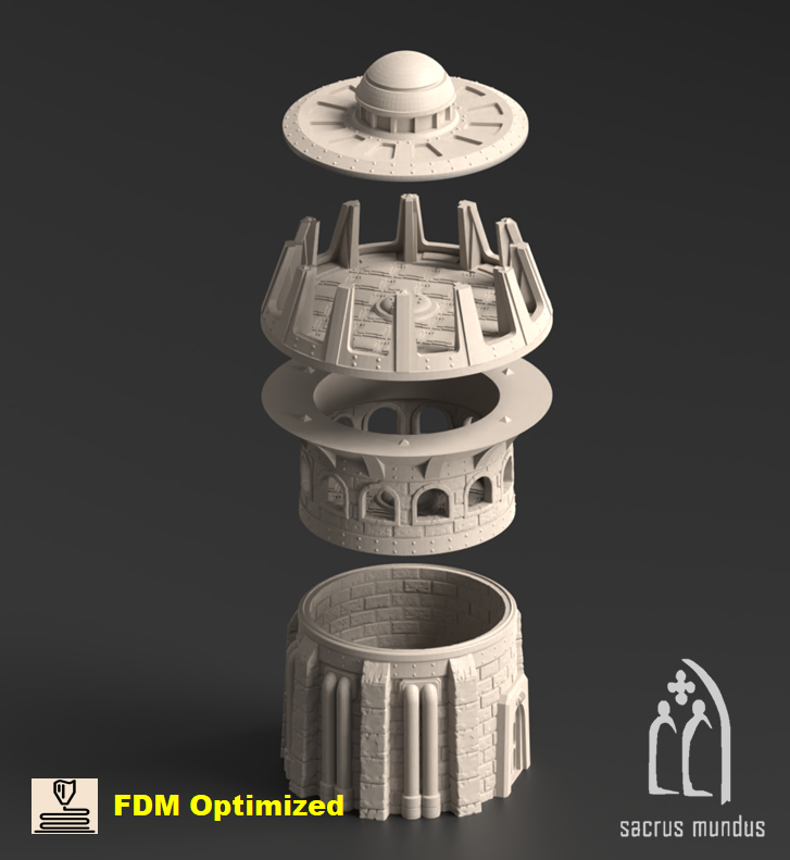 Mordtall, Martyrs of Calamurris 3D-printed model